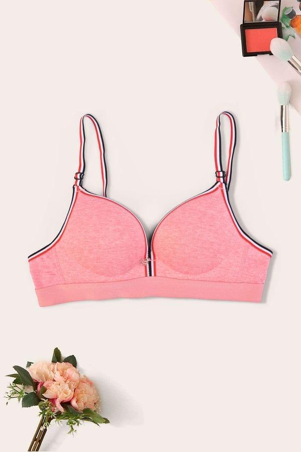 Bra Push up cotton plain