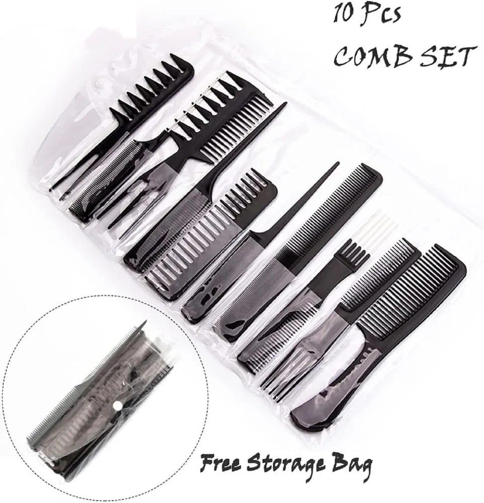 TONY TEACHER Hair Combs set 10 pcs imported