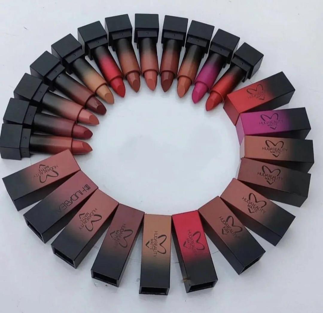 HUDA Original Matte Finish lipstick set 6pcs