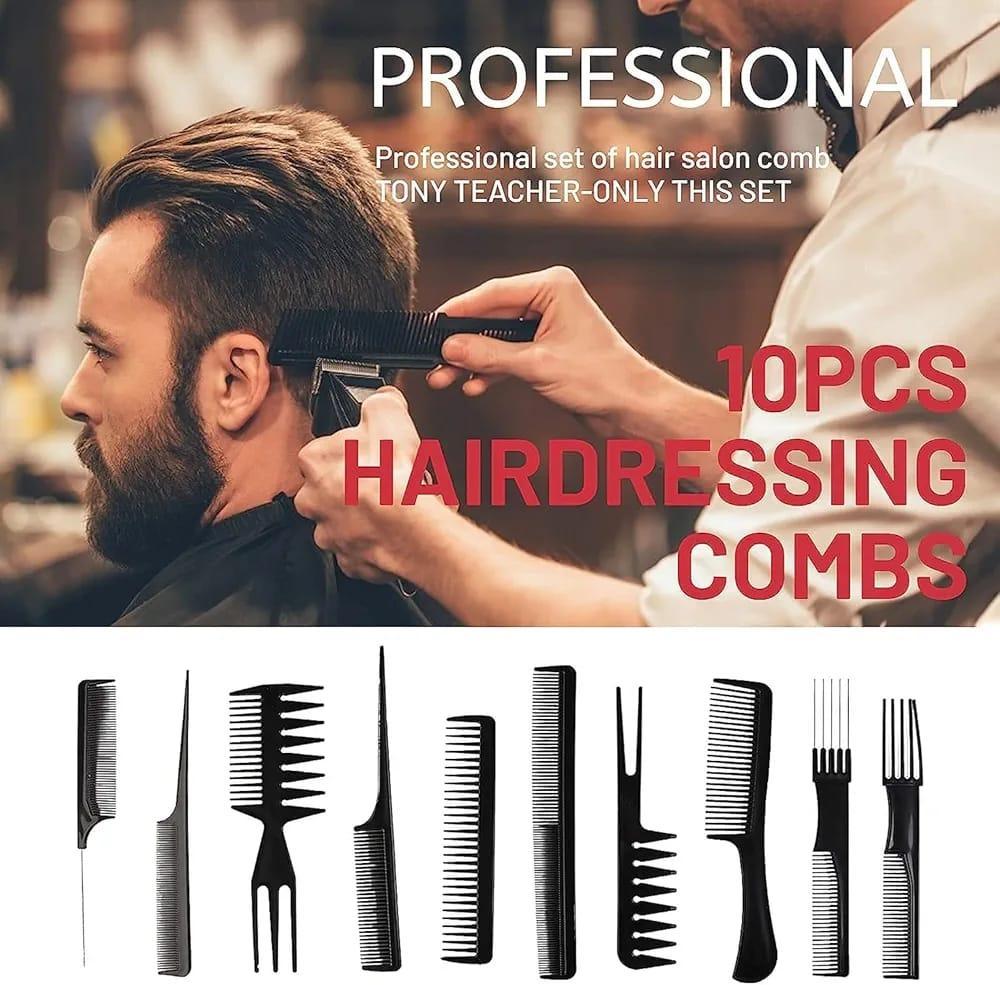 TONY TEACHER Hair Combs set 10 pcs imported