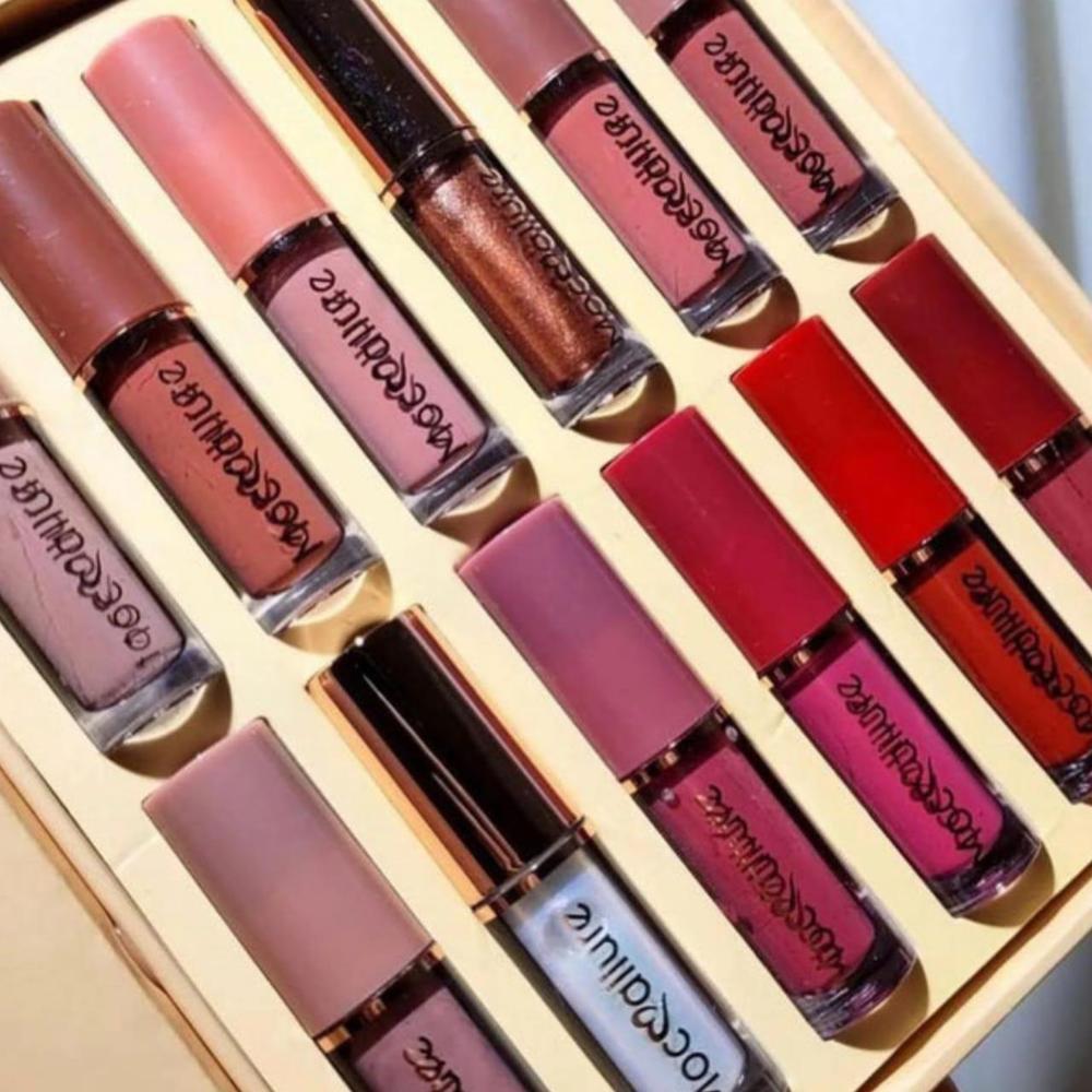 Mocmallure Original Sumdge proof Lip Gloss pack of 12