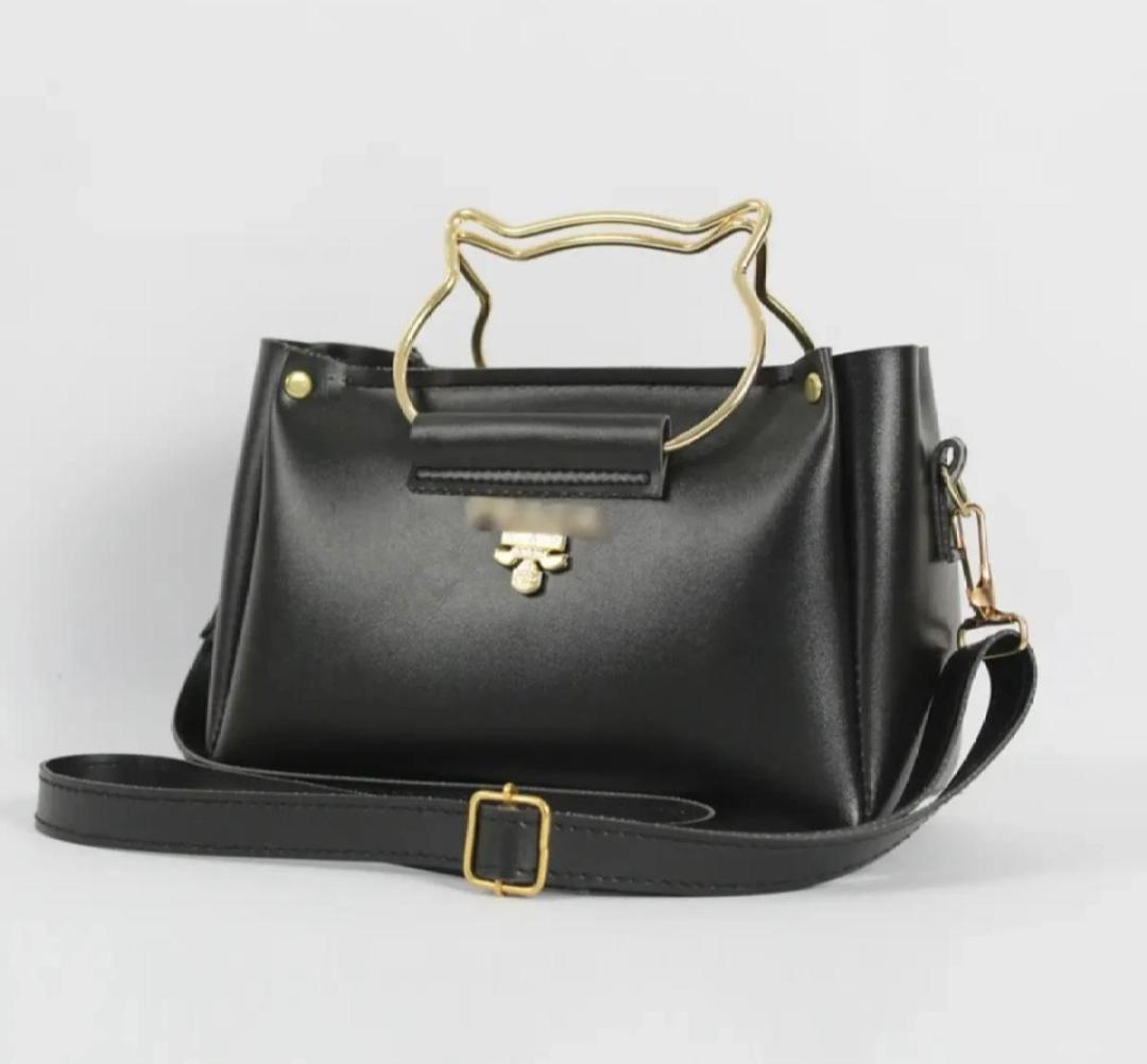 Hand Bag PU Leather Plain