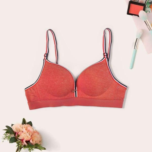 Bra Push up cotton plain