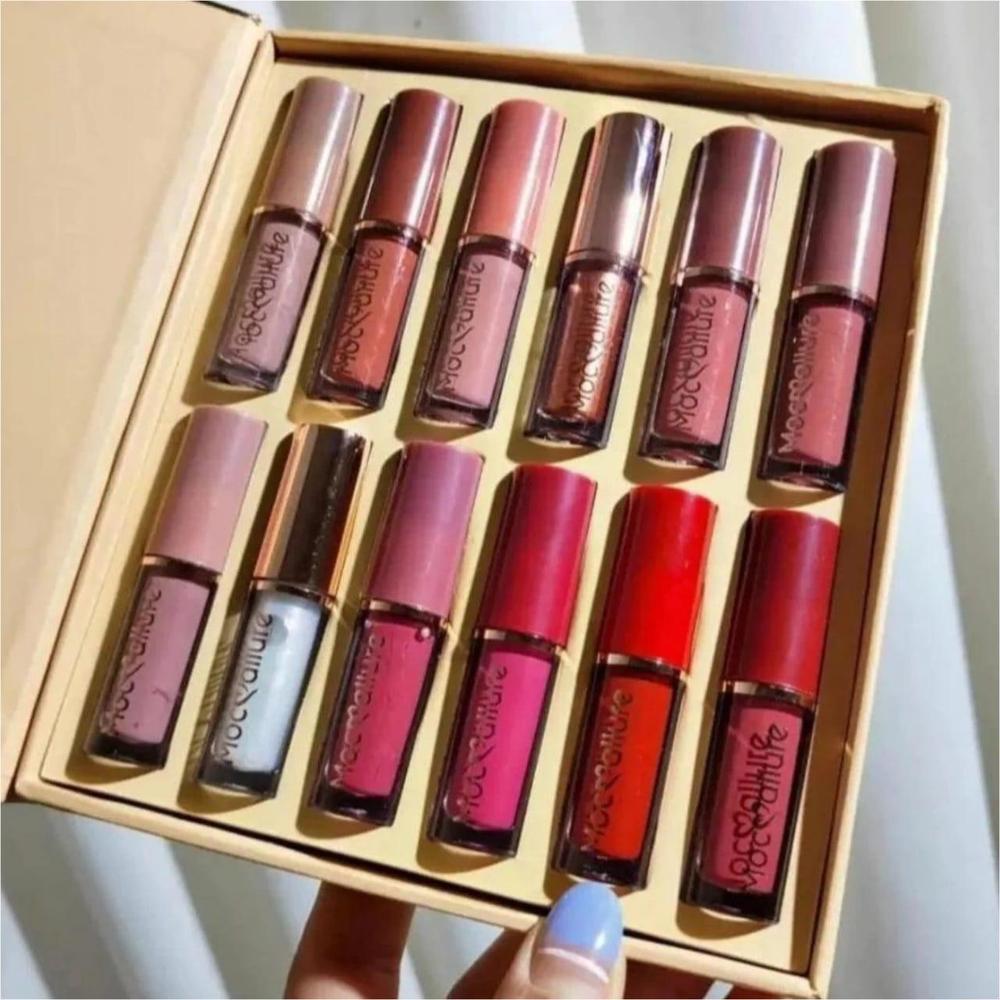 Mocmallure Original Sumdge proof Lip Gloss pack of 12